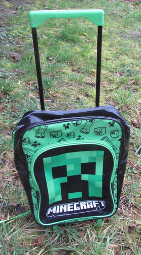 Trolley minecraft con ruote - trolley,